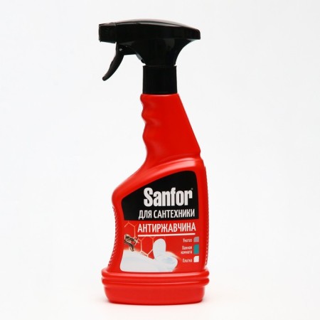 SanFor spray to remove lime plaque and rust, 500 ml