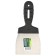 Siberian spatula Sibrtec 85435, stainless steel, plastic handle, 100 mm