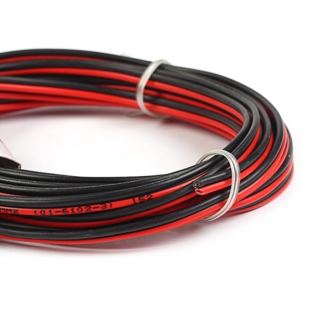 Acoustic cable Rexant ShVPM, 2x0.35 mm², 5 m, red-black, 01-6102-3-05-1