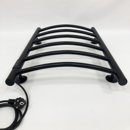 Electric towel "Sanprise" Classic P6, 400x600 mm, left, black-6