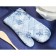 Azure mittens and size, size 18x30 cm