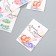 Cardboard Biro "Handmade. Block" set 10 pcs (5 types) 4x6 cm