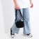 Youth bag with zipper, black color