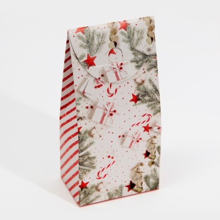 Folding box “Happy New Year!”, 9 x 19 x 6 cm, new year-6