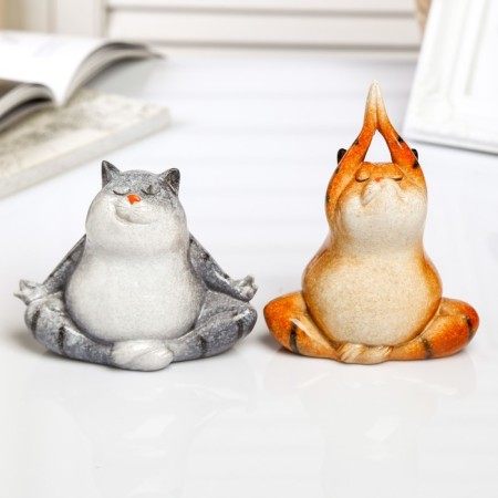 Souvenir Polystone Lak "Kotik Yog" MIX 10x7.5x9 cm