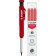 Pencil mechanical bison 06311-3, with a set of sections, red, 6 pieces