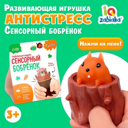 Developing toy "touch bobrene"