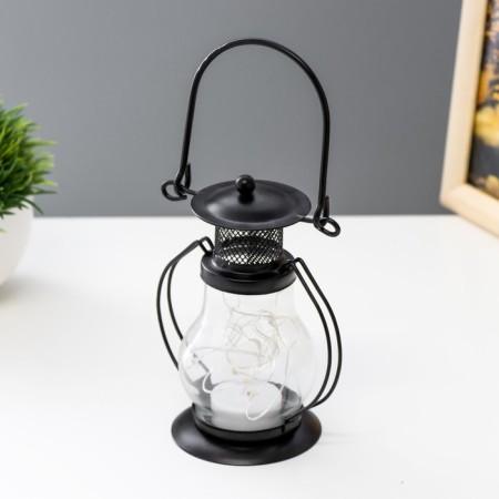 Night Lamp LED 1XCR2032 Black 10x7x13cm Risalux-3
