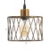 Lamp Bayerlux "Rumba" E27 40W gold 18x18x12-112cm