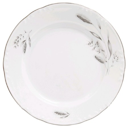 Dessert Constance plate, decor “Silver Easterels, Platinum Lither”, 17 cm