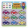 The puzzle is wooden. Repeat on the model of "cars", developing games for children