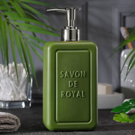 Liquid luxury hand soap "Savon de Royal" green, 500 ml-1