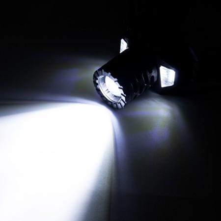 Battery voltage flashlight, 50 watts, 4500 mAh, 2000 lm, xhp, LED, USB, 4 modes-4