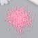 Glass beads 6/0 "pink" shines UV 450 gr.