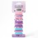 Hair elastic bands “most tender” 6 pcs, 3.5 x 3.5 x 1 cm