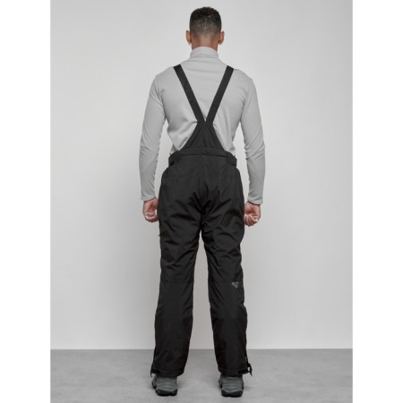 Semi -combinezone ski insulated male winter, size 52, black color-3