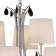Suspended chandelier Mantra Andrea, E14, 9x20W, 600 mm, color chromium