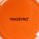 Porcelain magisto magistro "Cerera", 100 ml, d = 7.5 cm, color orange color