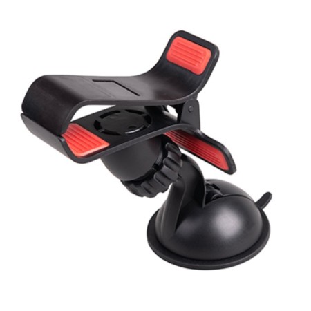 Skyway phone holder, windshield, short hard leg, black