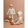 Sweater Children's Knitted Amarobaby Brush, height 86 cm, milk color