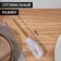 Brush for dishes Meli, 30 × 7 cm, bamboo pen, suede loop
