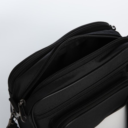 Board belt on lightning, 3 pockets, long belt, black color-5