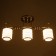 Alet chandelier 3x40W E27 Chrome Model: 2800430