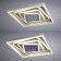 Multi-Space chandelier, 198W LED, 2700-6500K, 9700LM, white color