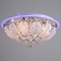 Chandelier 5855/600 chrome 8x40W E14 LED+Blue PDU 60x60x27cm