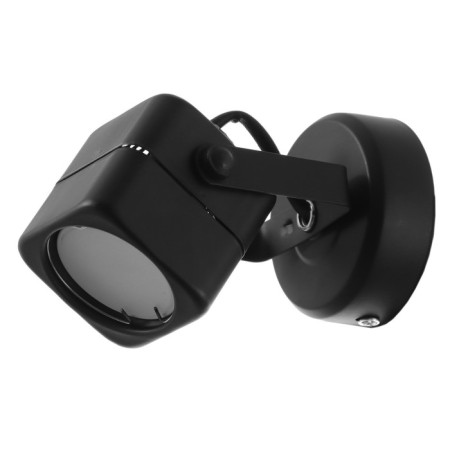 Spot "Cube" GU10 Black 8x8x14.5cm