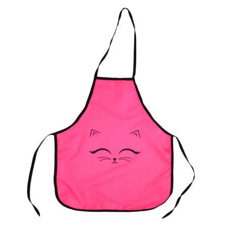 Apron for labor + sleevens, 485 x 395/250 x 160 mm, height 116-146 cm, calligrata, "cat"-1
