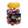 Rubber ball, jump “full forward”, in a bank, 30 pcs, mix color