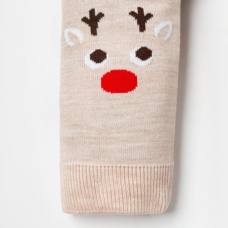 Cost Knitted baby I "New Year" Growth 68-74 cm-9