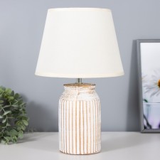 E14 40w 40W white-gold 22x22x36 cm Risalux desktop