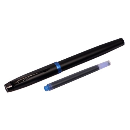 Fright pen Parker Im Professionals Marine Blue, 1.0mm, black and blue, Gift/UP 2172859-5