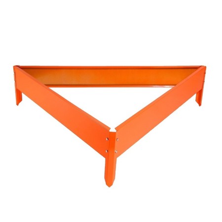Galled flowerbed, 70 × 15 cm, orange, “Terpion”, Greengo-7