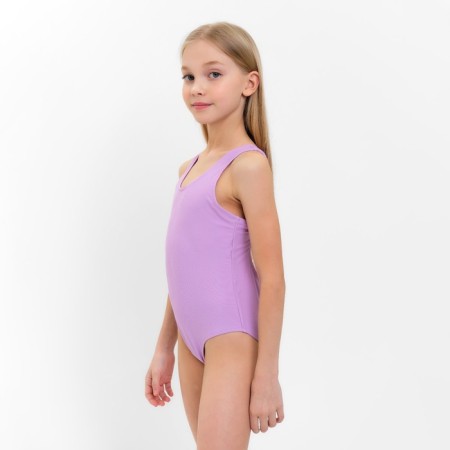 Swimsuit Assed children's minku lilac color, height 116-122-3