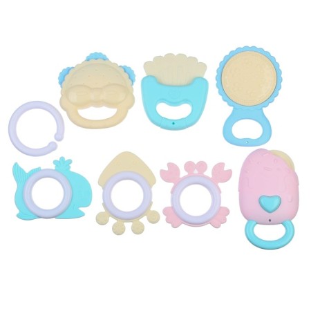 A set of rattles and eruptions “Tenderness”, 5 pcs.-6