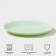 Dessert plate Luminarc Diwali Paradise Green, D = 19 cm, glass-ceramic, light green