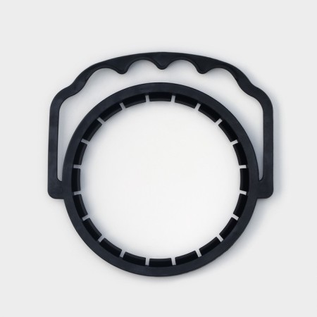 Handle for glass pads, d = 100 mm, black color-2