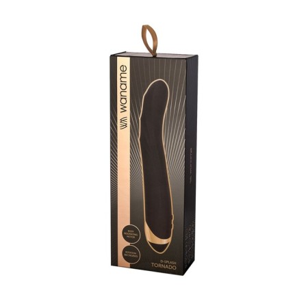 Unrealistic Waname D-Splash Tornado vibrator, black color, 25 cm-3