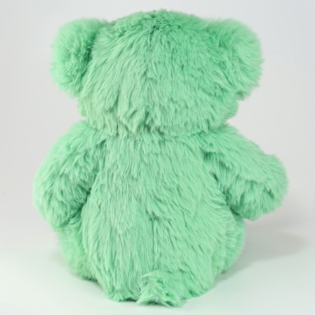 Soft toy "Bear", with a bow, 60 cm, green color-2