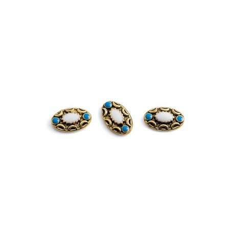 Metal design TNL “Gold”, No. 10, 5 pcs
