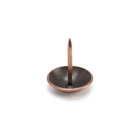 Tundra nails, decorative, 19x22 mm, copper, 200 pcs-8