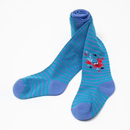Pantyhose children, blue color, height 104-110