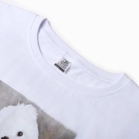 T -shirt female, white size 46-6