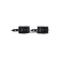 Two -layer shackles with a white line Pecado BDSM, genuine leather, black