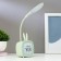 Table lamp with RGB backlight 1668/1 8xLED 1.5W USB AKB MIX 6x8x33 cm Risalux