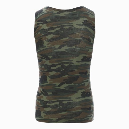 T -shirt male, khaki color/camouflage, size 52-6