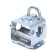 The clamp of the support wheel of the trailer, rotary, Ø 42 mm